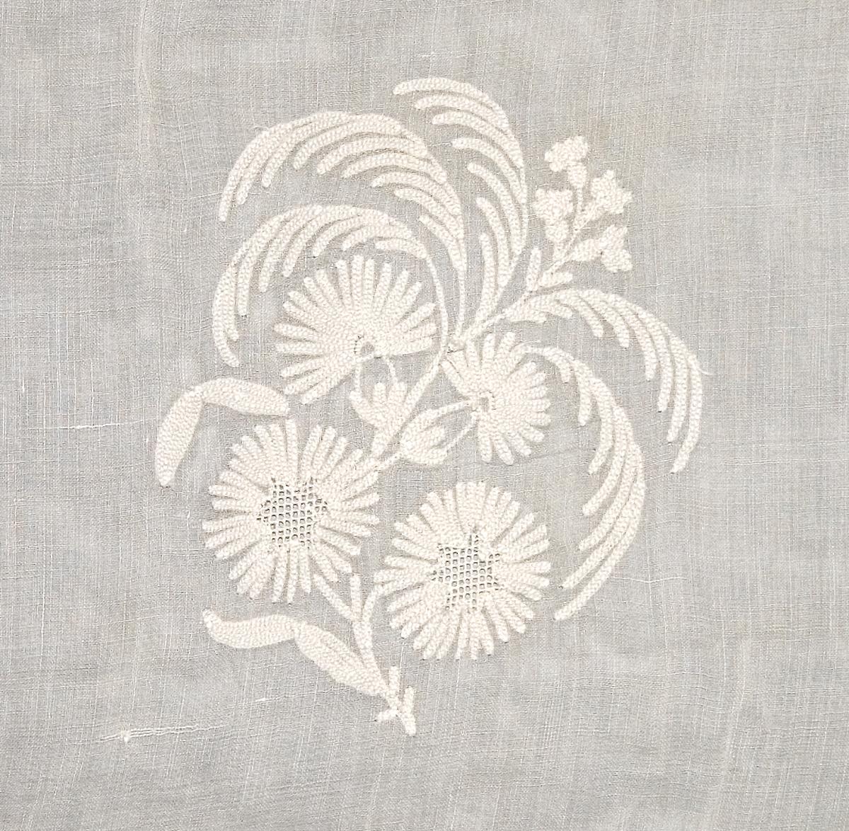 1969.5783.002 Window Hanging, Side Curtains, Pattern Detail #2