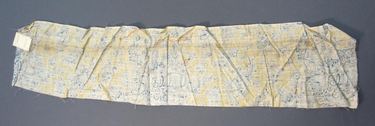 1969.5782.001 Textile, printed reverse