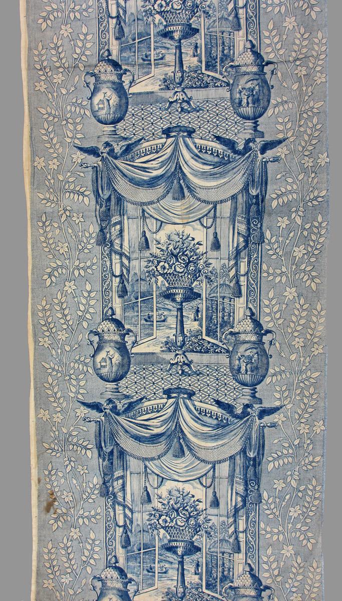 1969.7839.010 textile, printed partial obverse