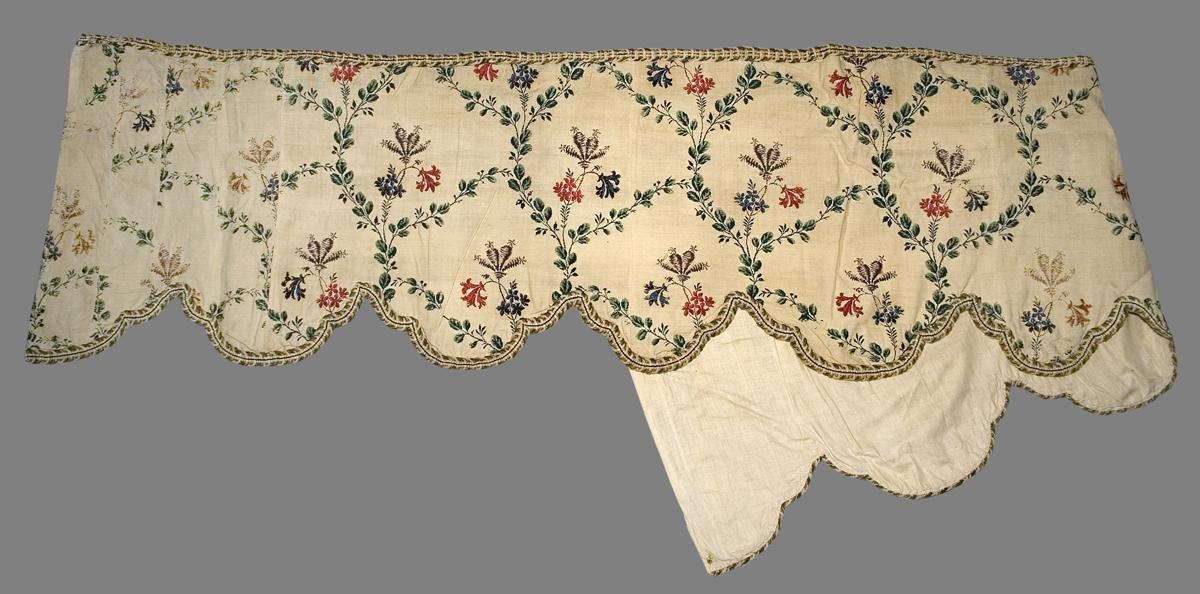1960.0374.005 Bed Hanging, Valance
