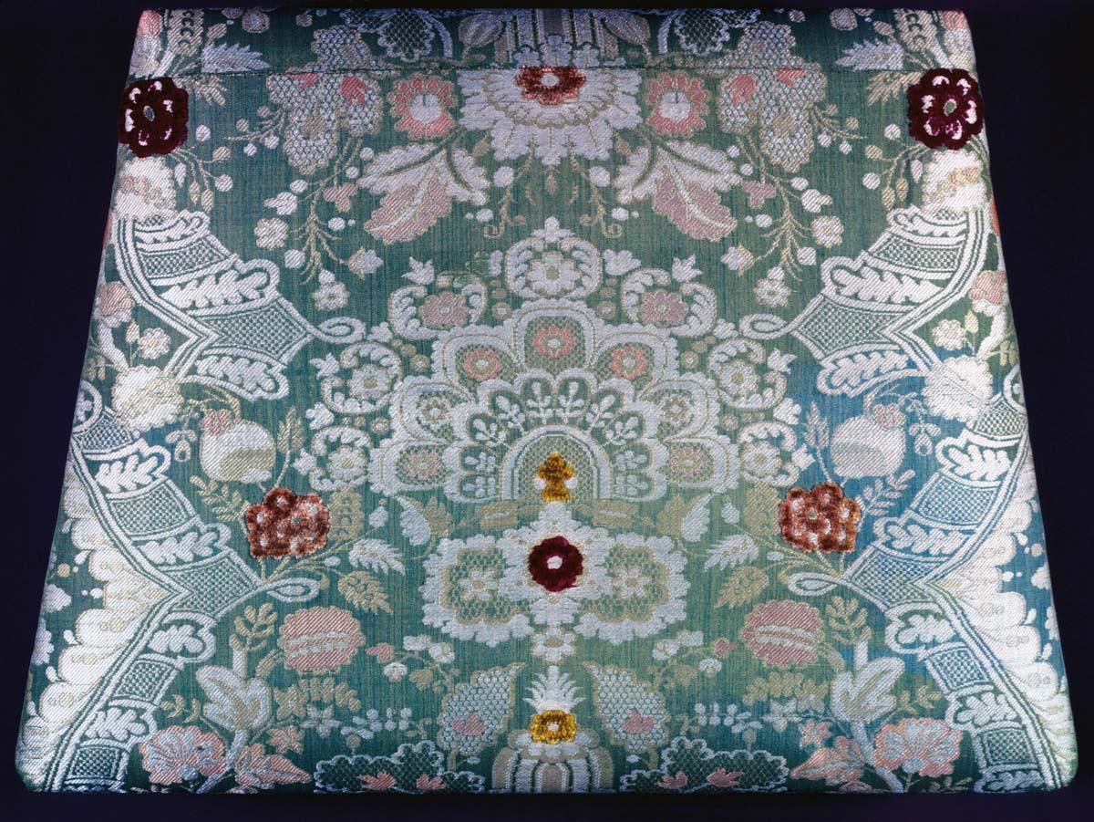 1969.7852.002 Textile, woven, Ex-seat cover