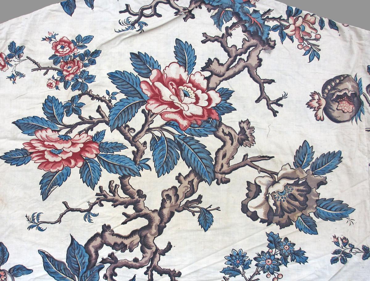 T201 textile, printed design repeat