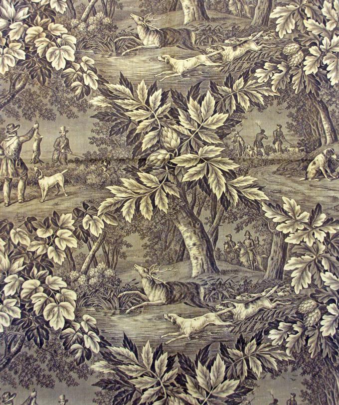 T1163 textile, printed design repeat