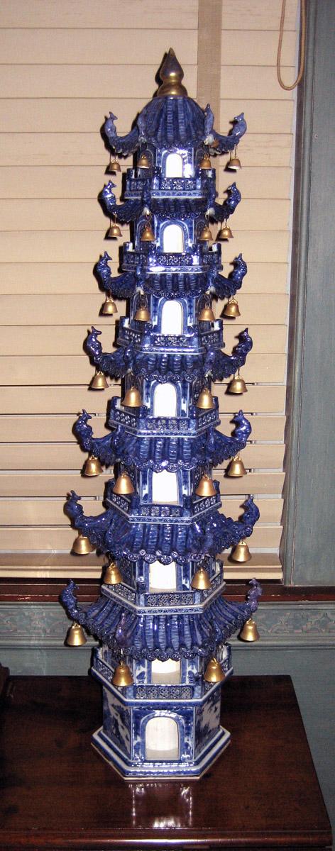 1958.3097 Porcelain pagoda