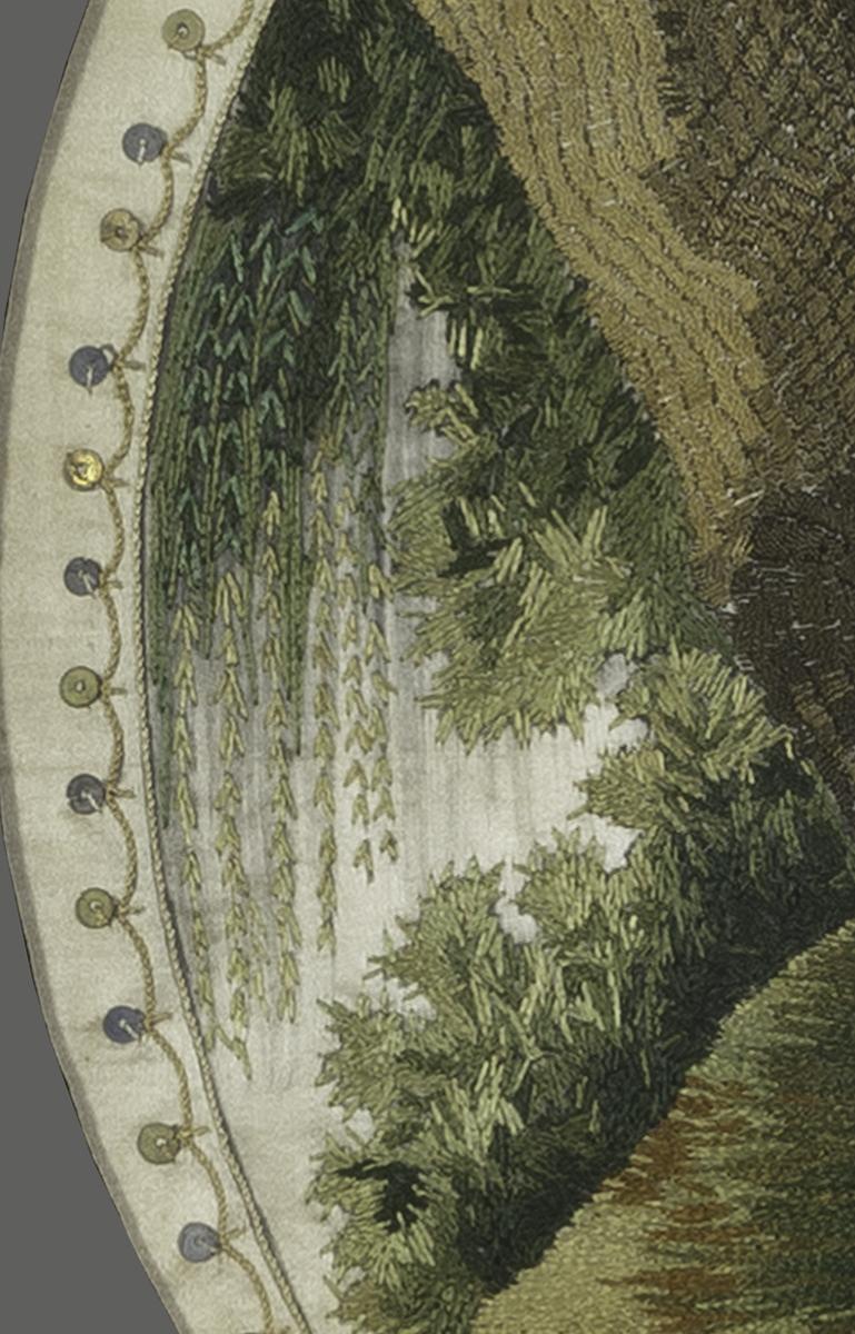 1958.3099 A Silkwork Picture, Detail 6