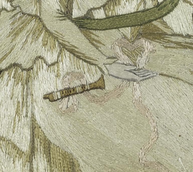 1958.3099 A Silkwork Picture, Detail 8