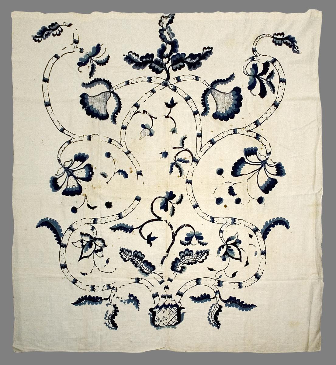 1958.0060.001 Bed Hanging, Headcloth