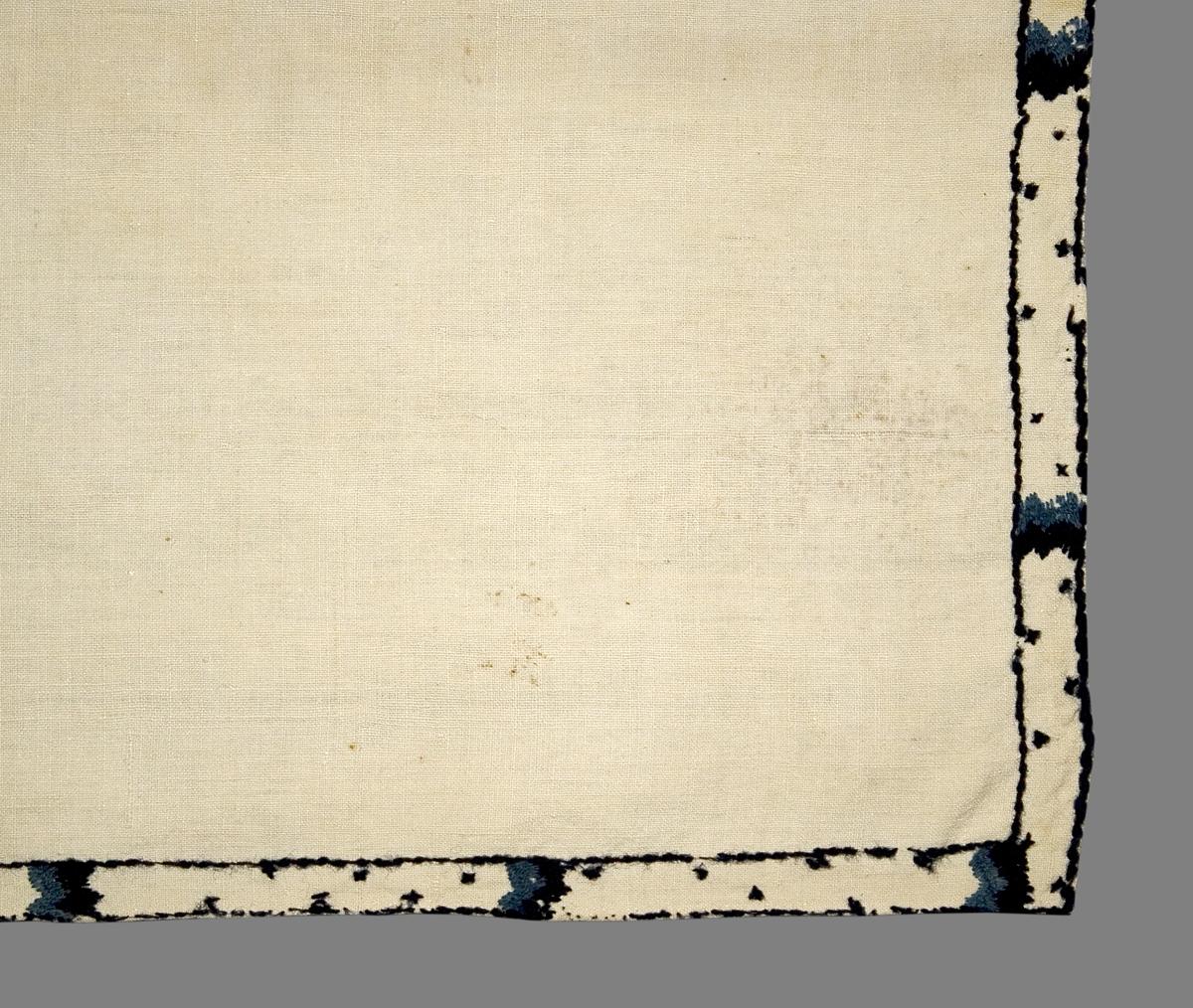 1958.0060.003 Bed Hanging, Side Curtain, Edge Detail