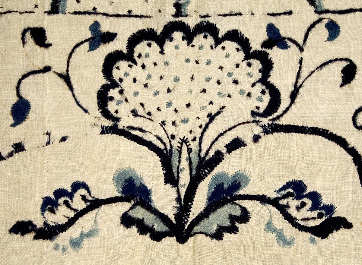 1958.0060.005 Bed Hanging, Valance, Pattern Detail