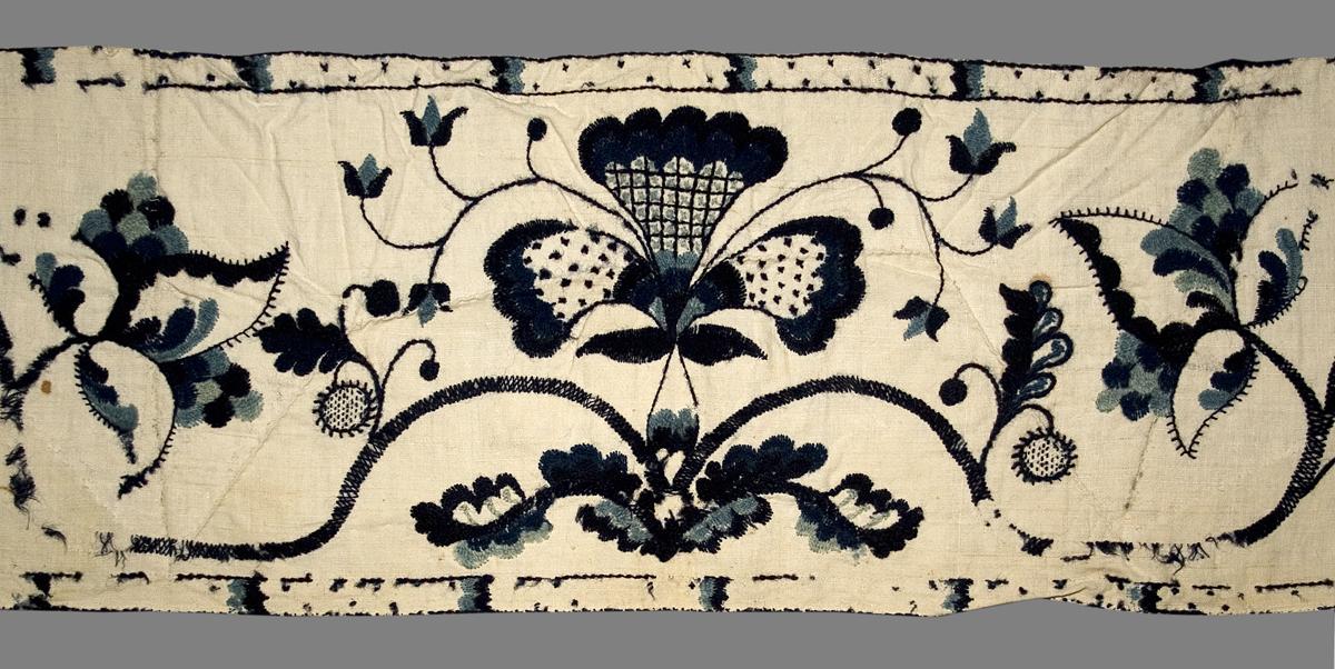 1958.0060.008 Bed Hanging, Valance, Pattern Detail