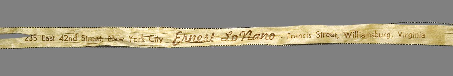 1969.8022 Label, Detail
