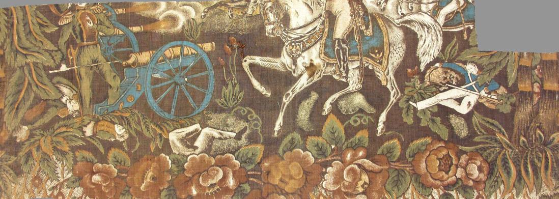 1969.8071.001 textile, printed repeat detail