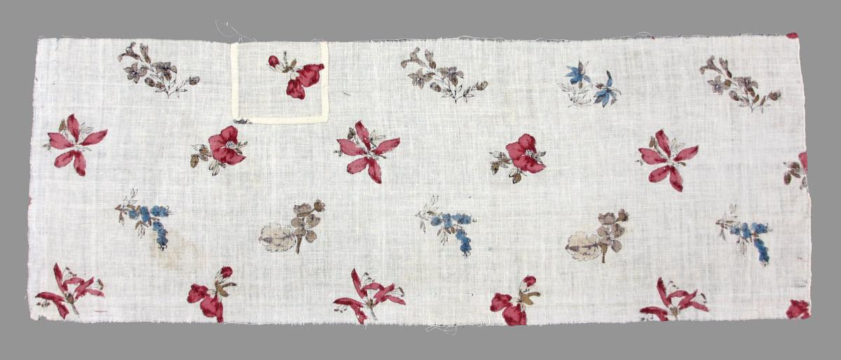 1969.8076.002 textile, printed reverse