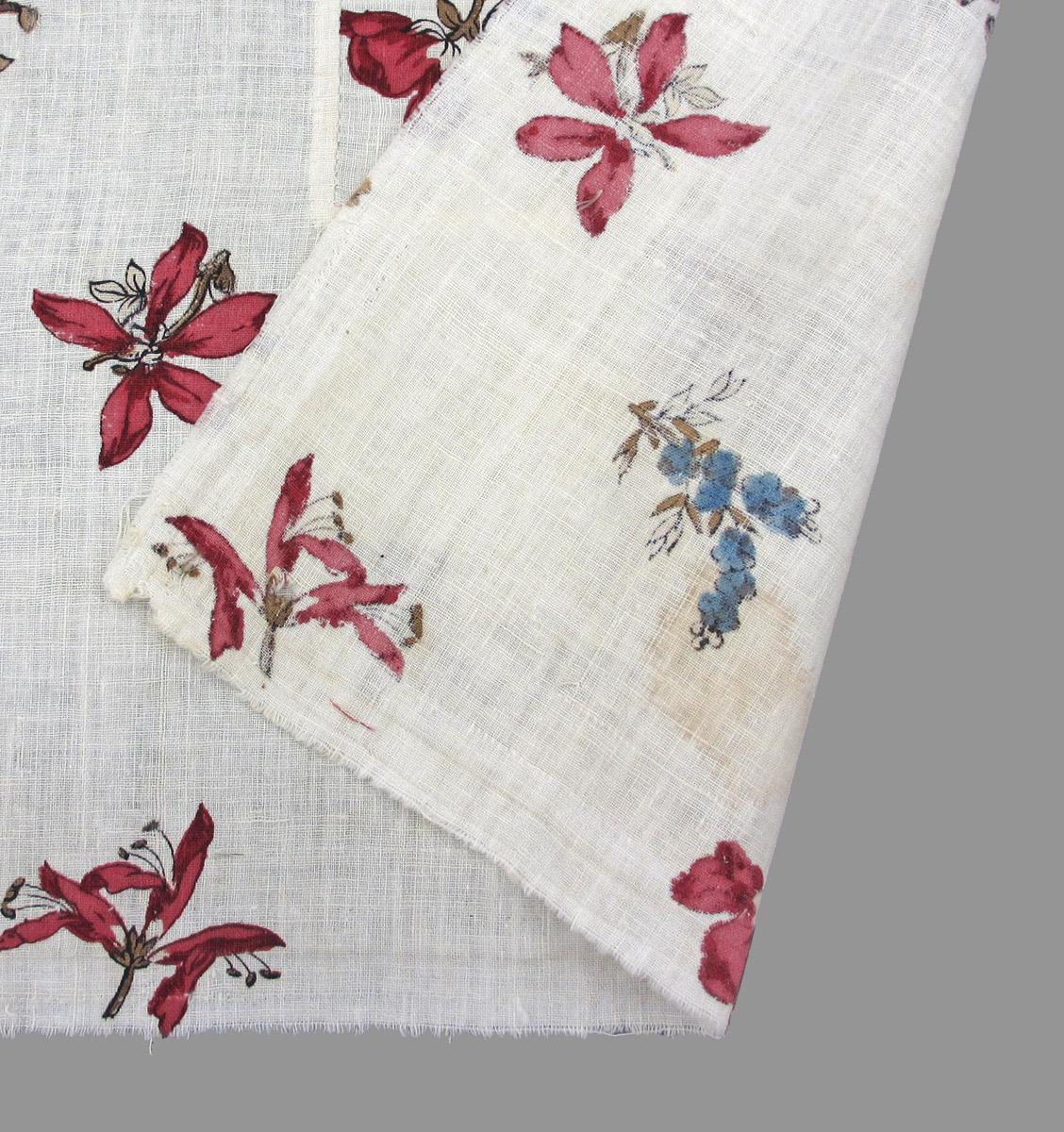 1969.8076.002 textile, printed folded corner