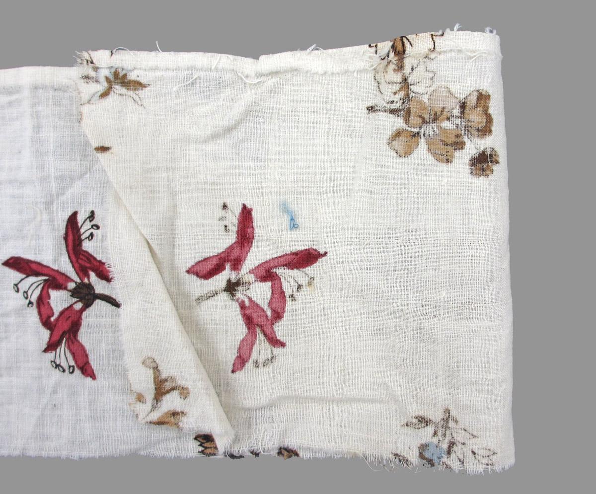 1969.8076.003 textile, printed folded corner