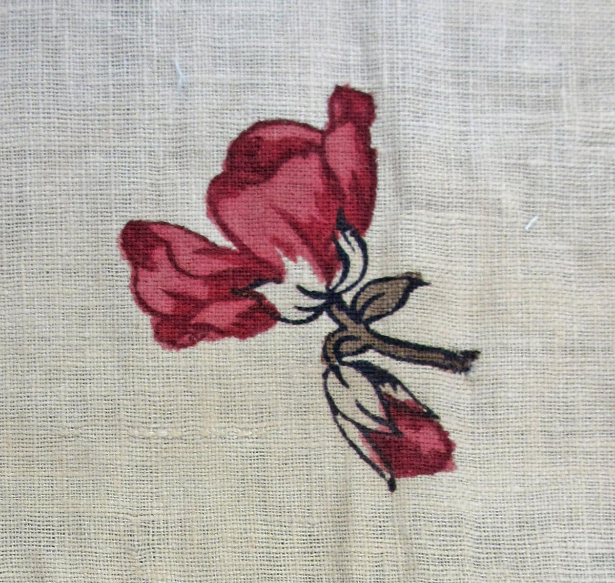 1969.8076.005 textile, printed detail 1
