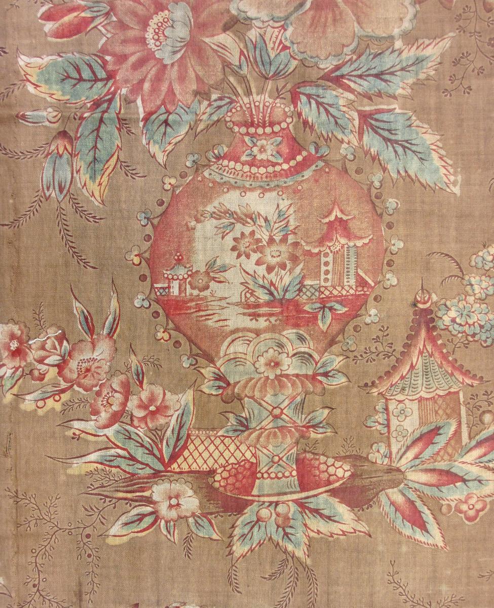 1969.8081.001 textile, printed detail 2