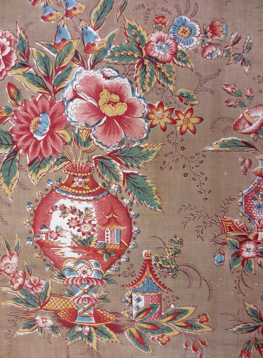 1969.8081.006 textile, printed detail 1