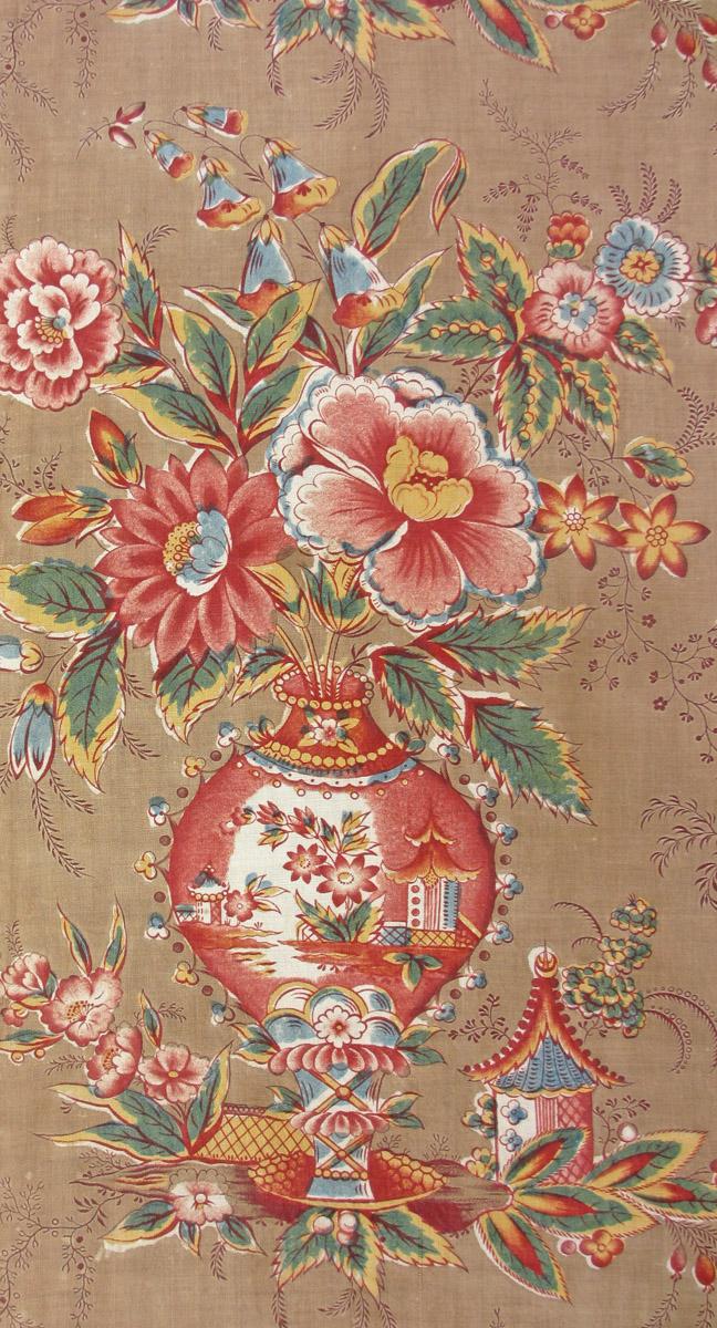 1969.8081.006 textile, printed detail 2