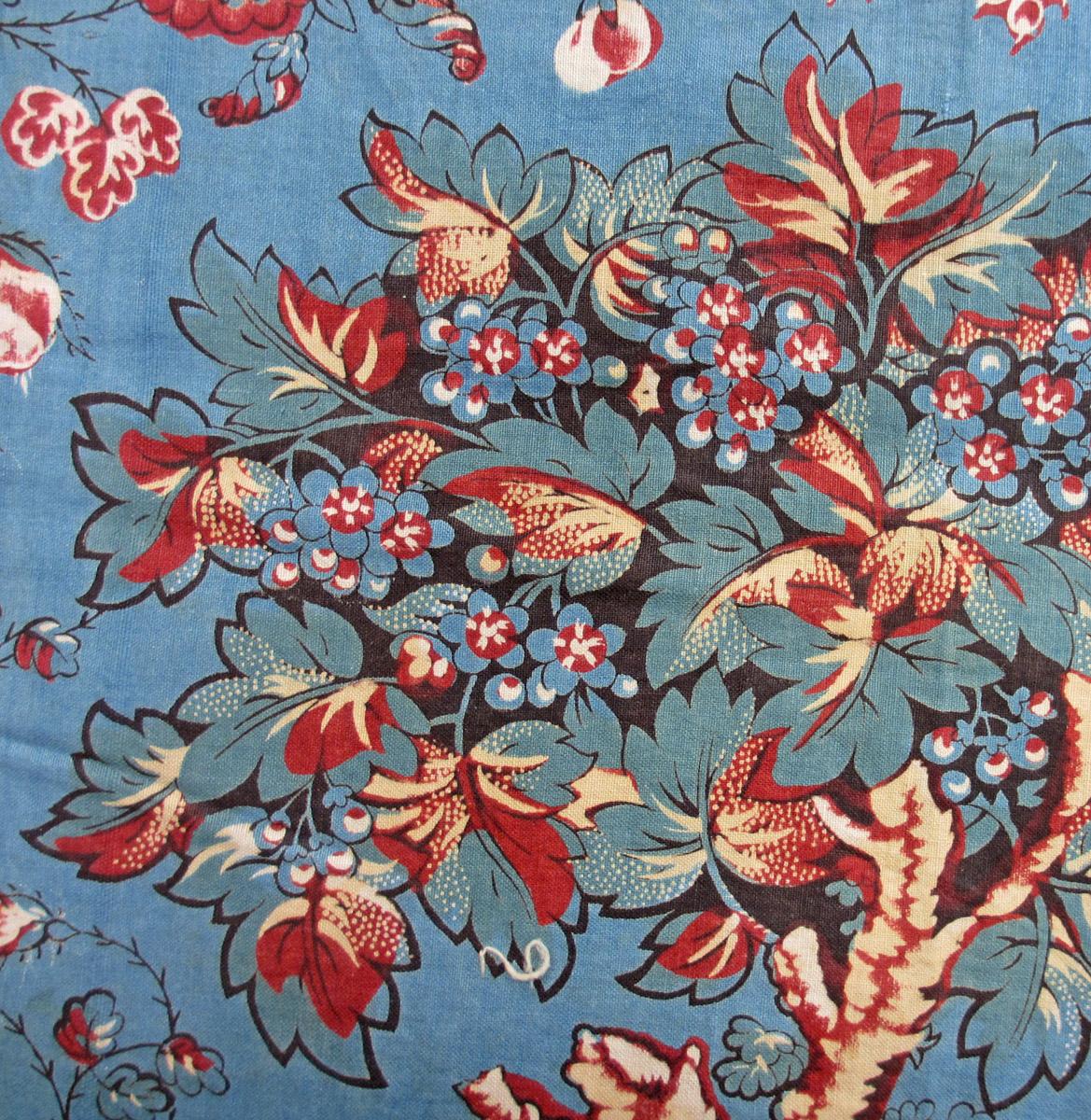 1969.8082.001 textile, printed detail 2