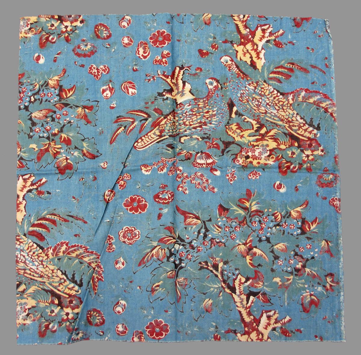 1969.8082.002 textile, printed reverse