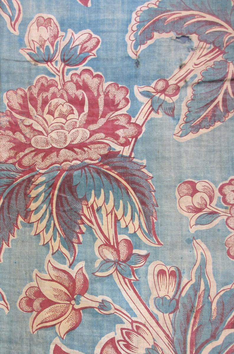 1969.8088.002 textile, printed detail 1