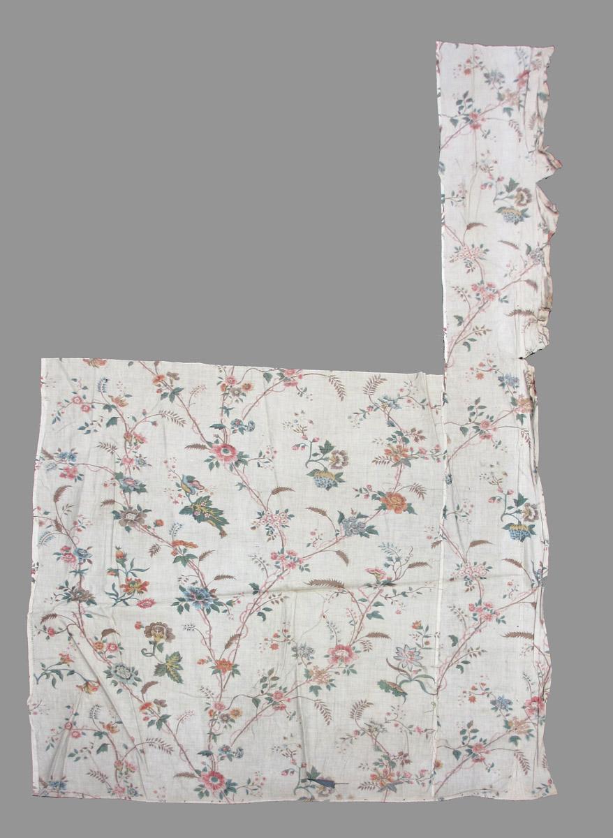 1969.8089 textile, printed reverse