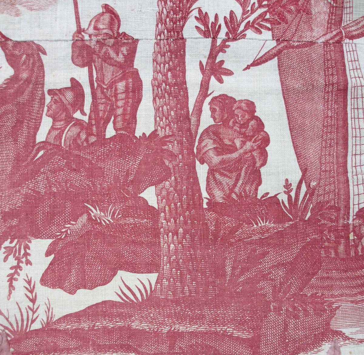 1969.8090.001 textile, printed detail 2