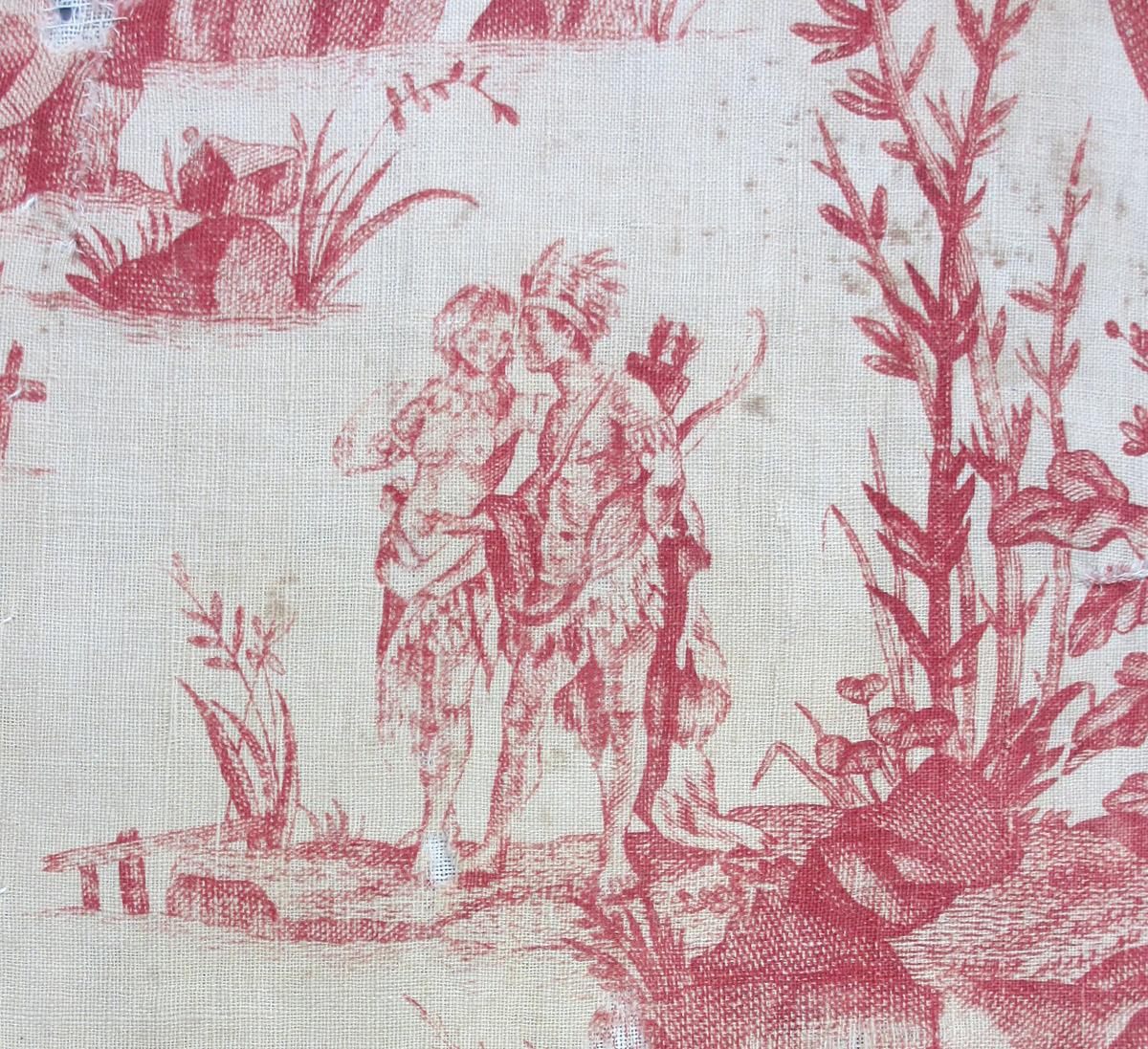 1969.8090.006 textile, printed detail 2
