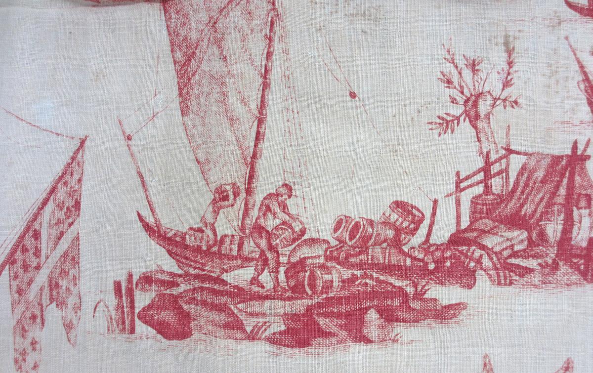 1969.8090.006 textile, printed detail 3