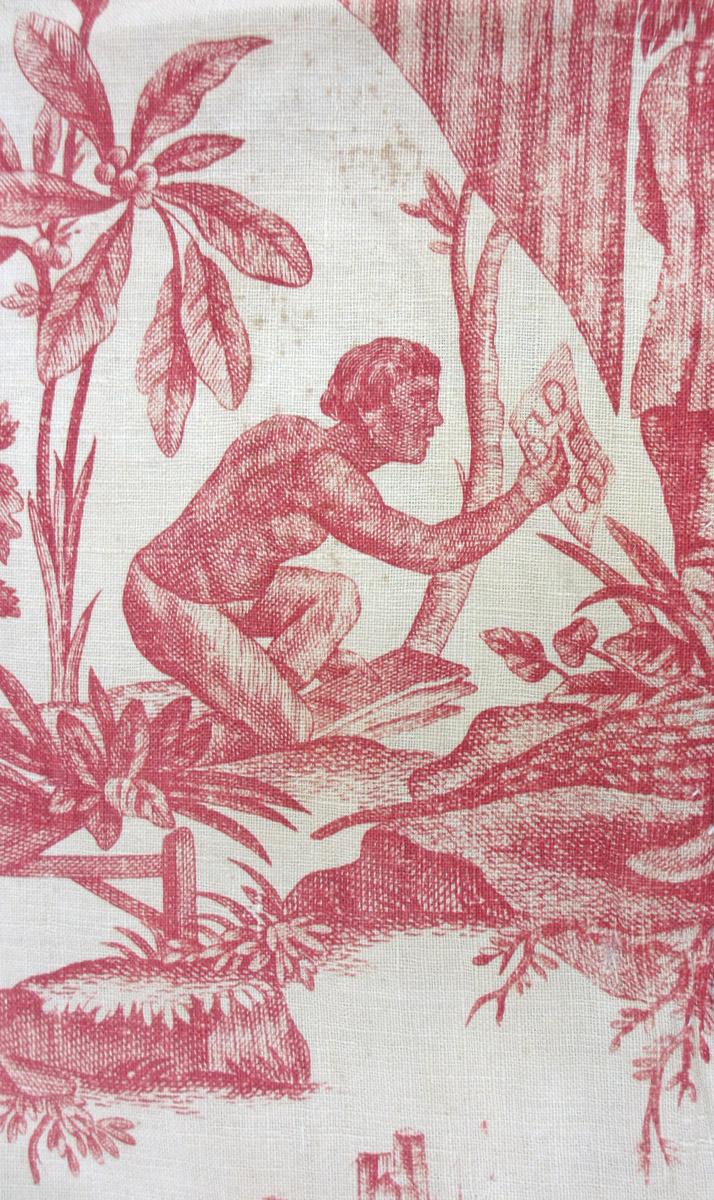 1969.8090.006 textile, printed detail 5