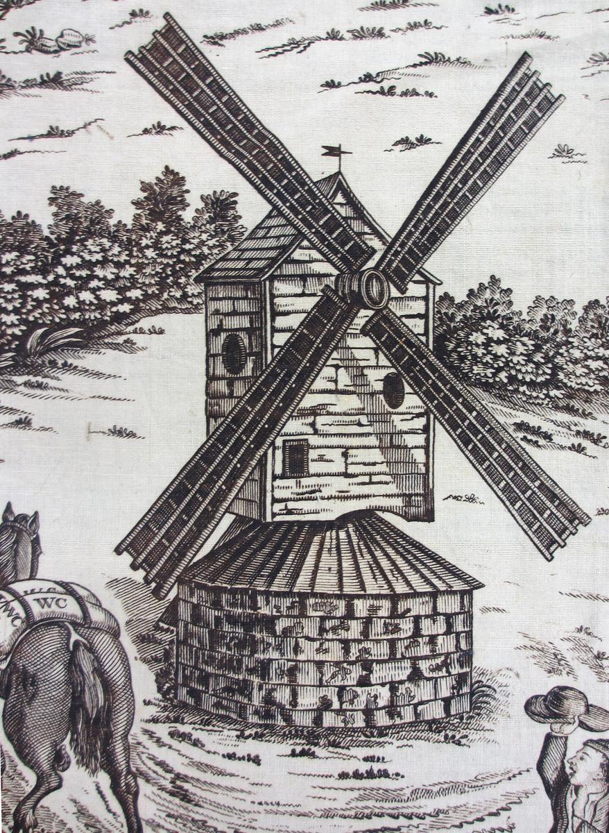 1969.8110.003 textile, printed detail 1