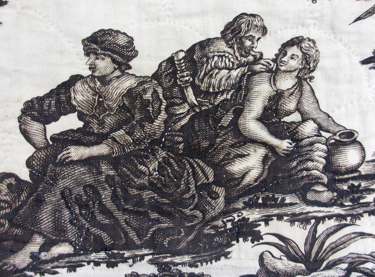 1969.8111.006 textile, printed detail 2