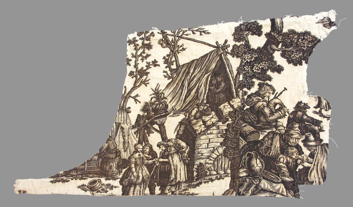 1969.8111.008 textile, printed obverse
