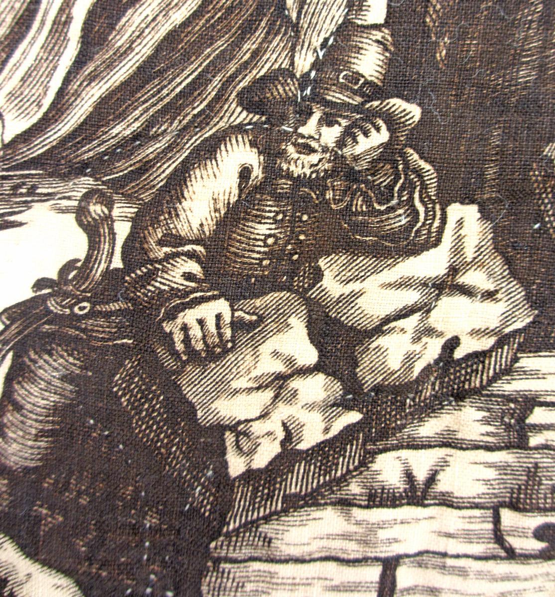 1969.8111.008 textile, printed detail 2