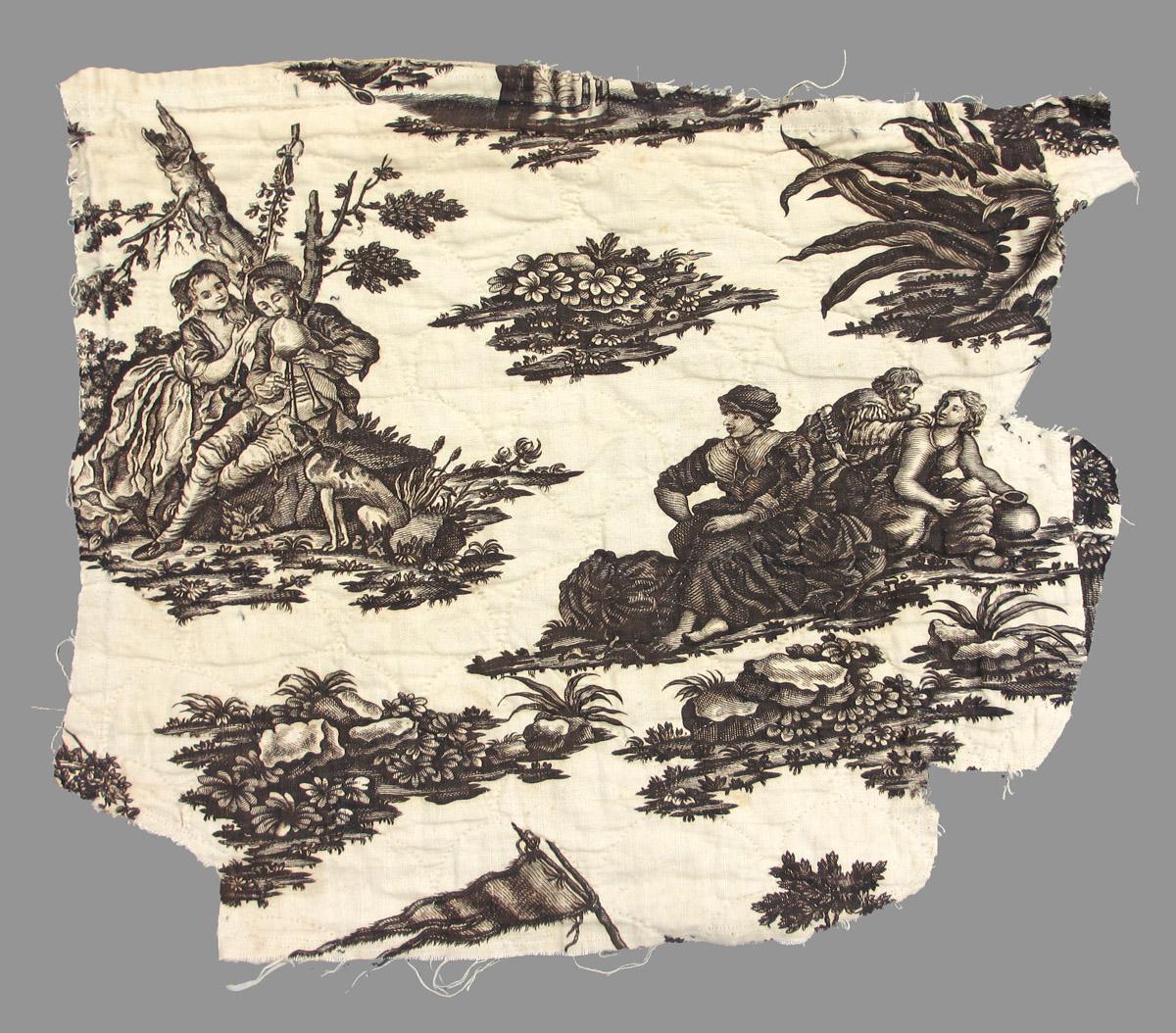 1969.8111.009 textile, printed obverse