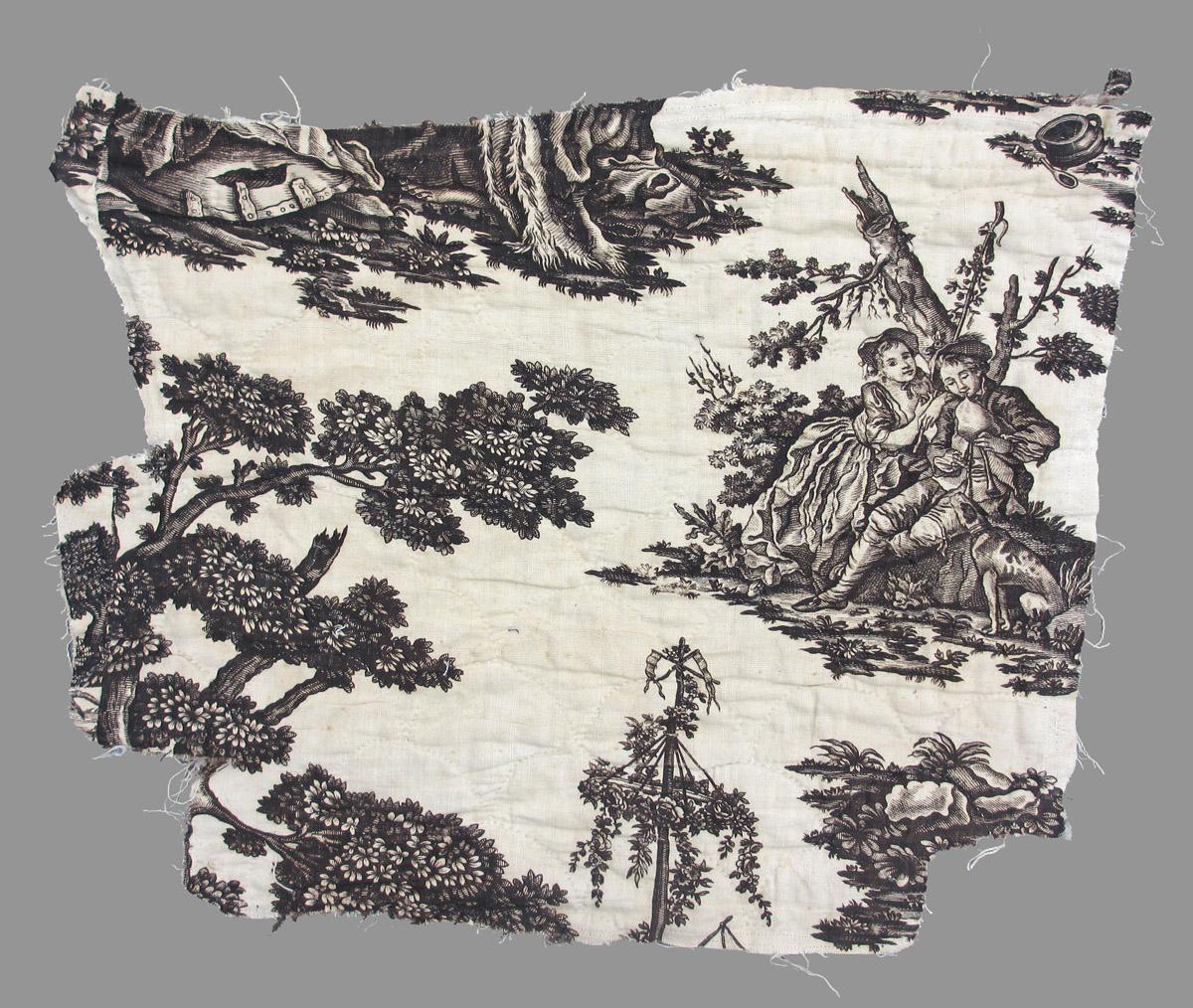 1969.8111.010 textile, printed obverse