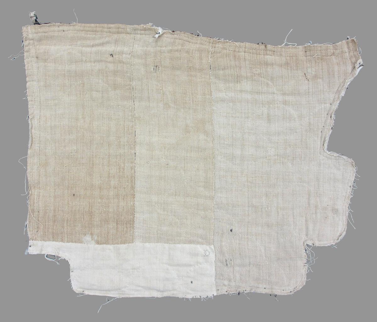 1969.8111.010 textile, printed reverse