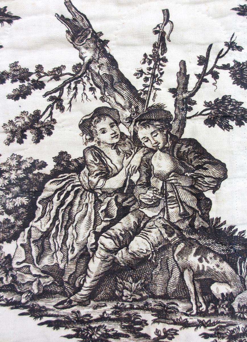 1969.8111.010 textile, printed detail 1