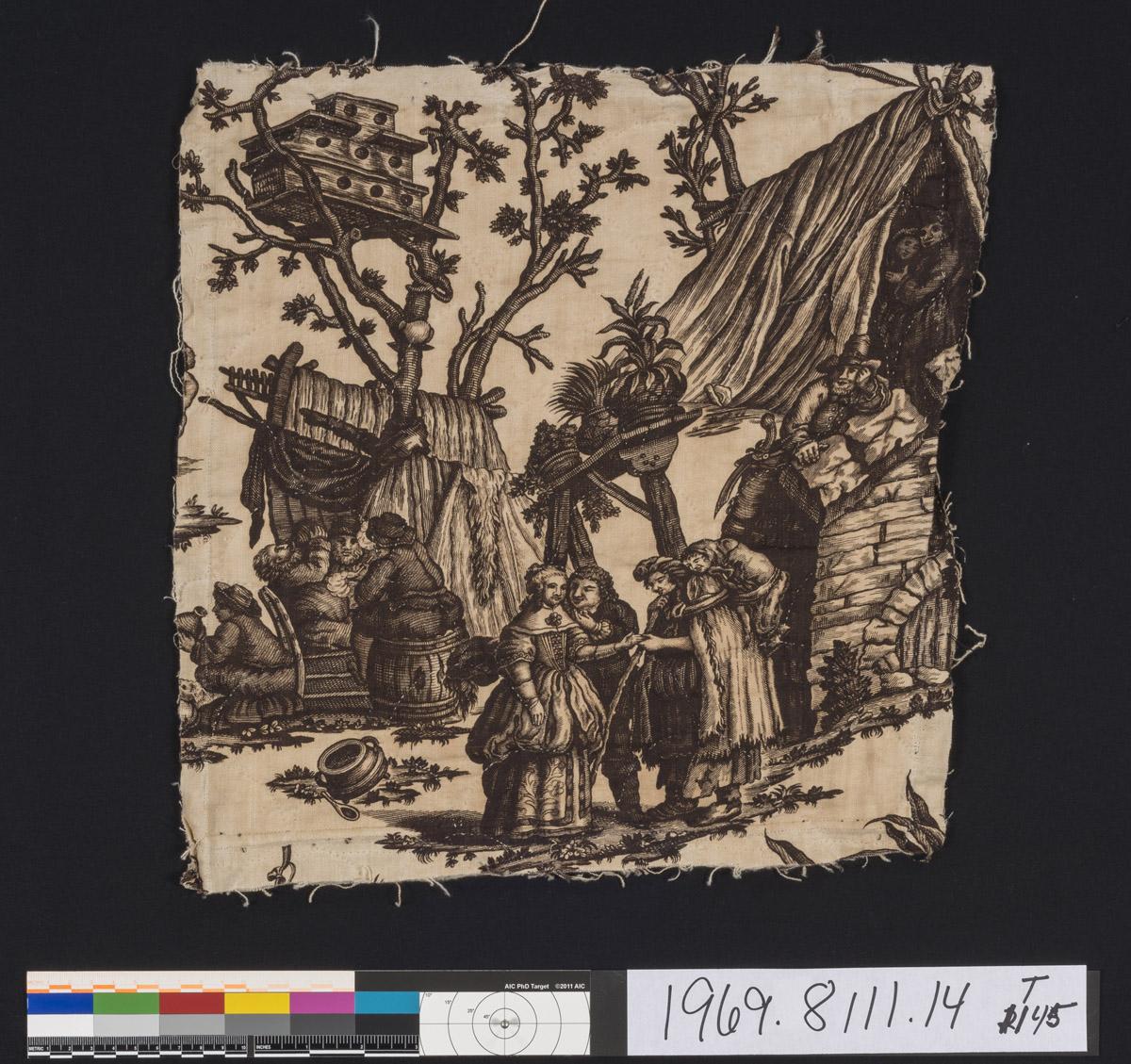 1969.8111.014 Textile, printed