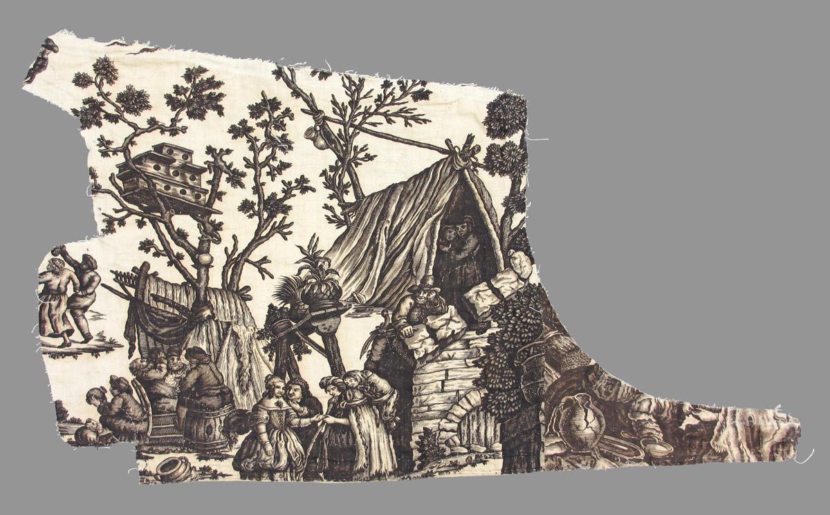 1969.8111.015 textile, printed obverse