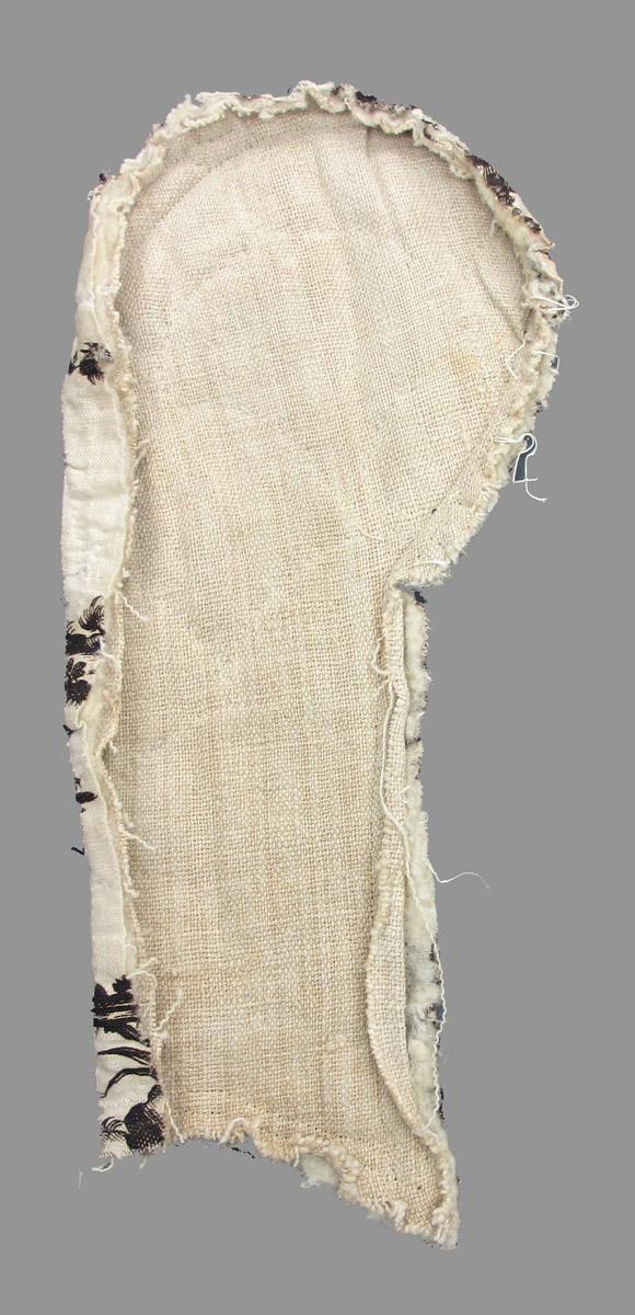 1969.8111.018 textile, printed reverse