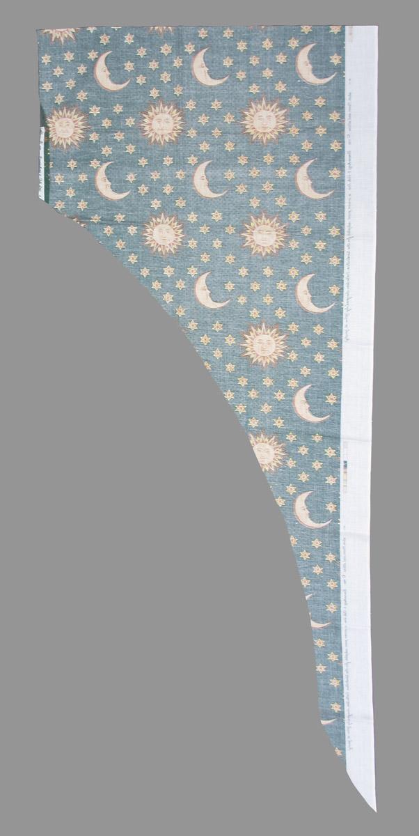 1969.8117 textile, printed reverse