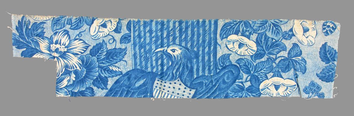 1969.8136 textile, printed reverse