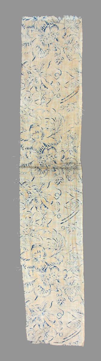 1969.8137.003 textile, printed reverse