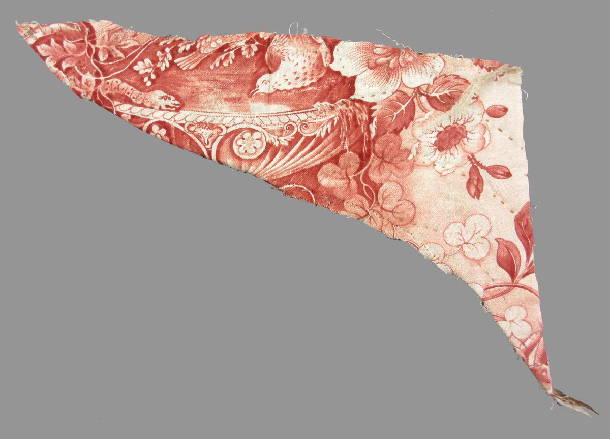 1969.8142.001 textile, printed reverse