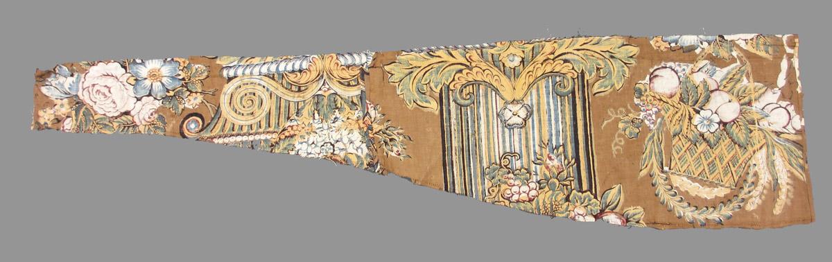 1969.8142.003 textile, printed reverse