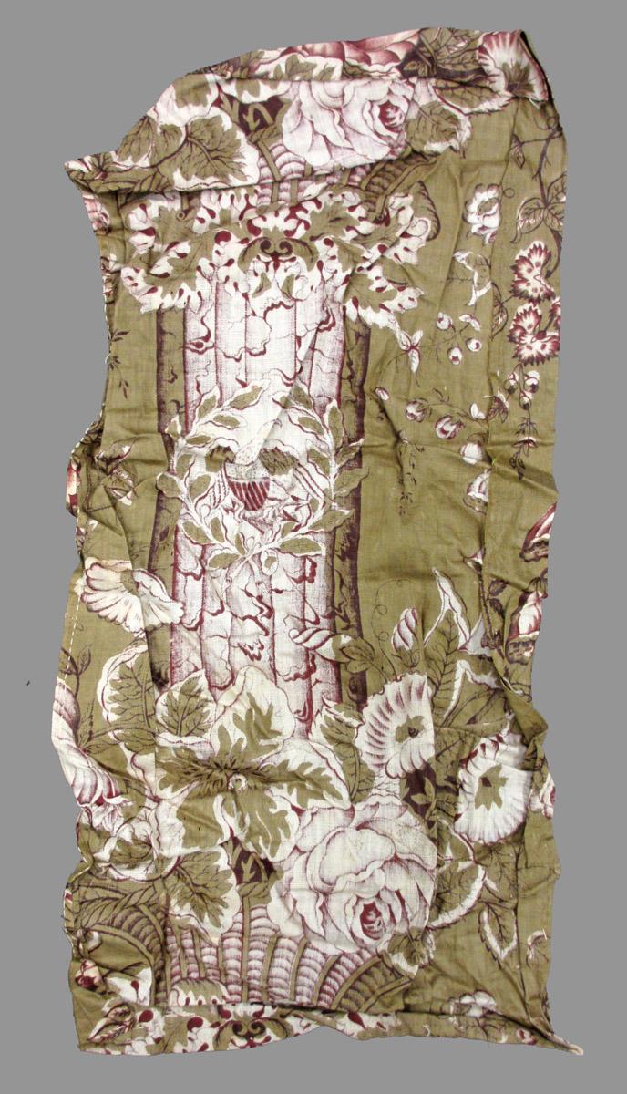 1969.8144.001 textile, printed reverse