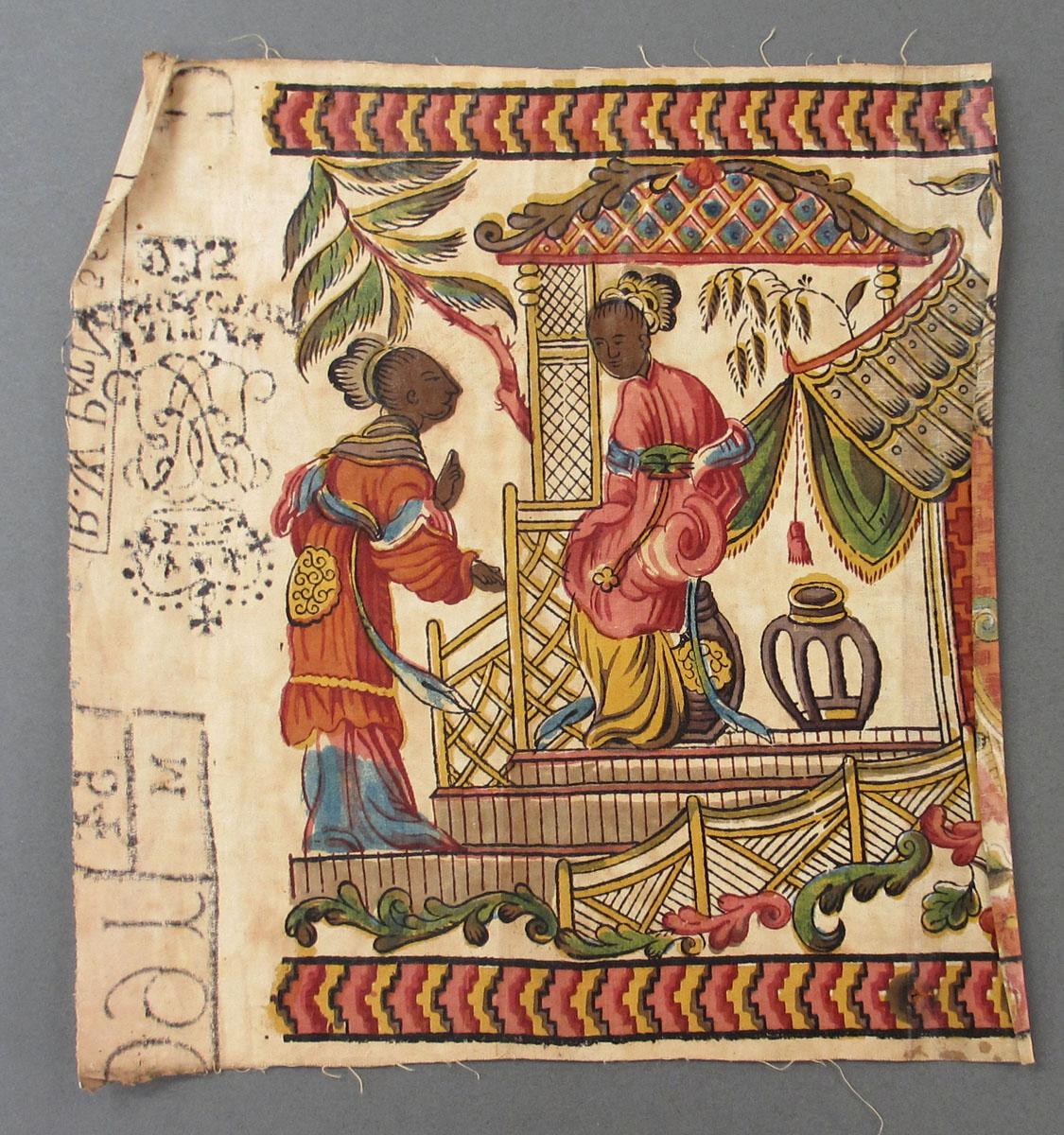 2011.0009.003 A Textile, printed obverse