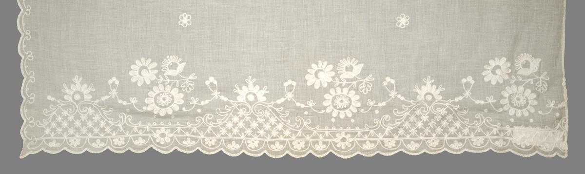 1969.8152.001 Bed Hanging, Side Curtain, Border Detail